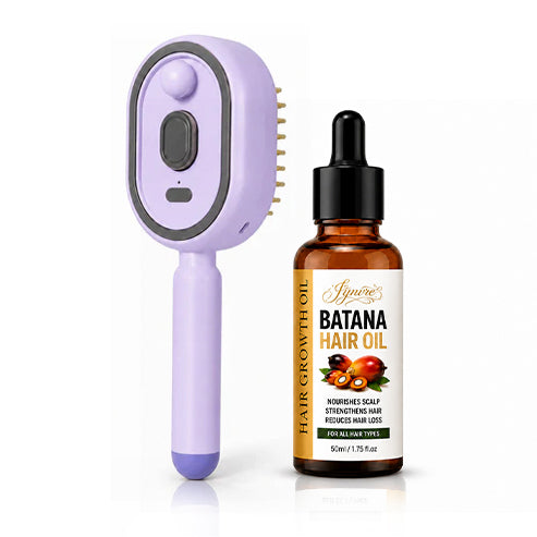 JYNVRE SPRAY MASSAGE COMB + DAILY HAIR REFRESH