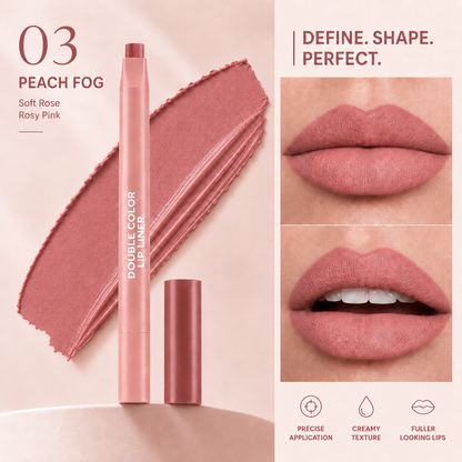 ⏰Buy one and get one free  Mirencosm DoubleColor Lip Definer - 2-in-1 Lip Liner & Balm, Define & Fill in One Swipe