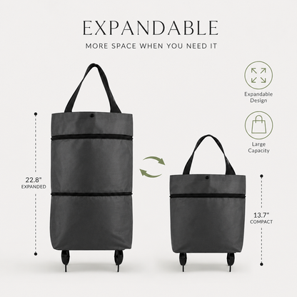 🔥HOT SALE 50% OFF🔥Foldable 2-in-1 Shopping Bag
