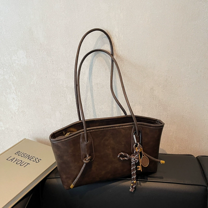 👝Women's Elegant Solid Color Large Capacity Shoulder Bag