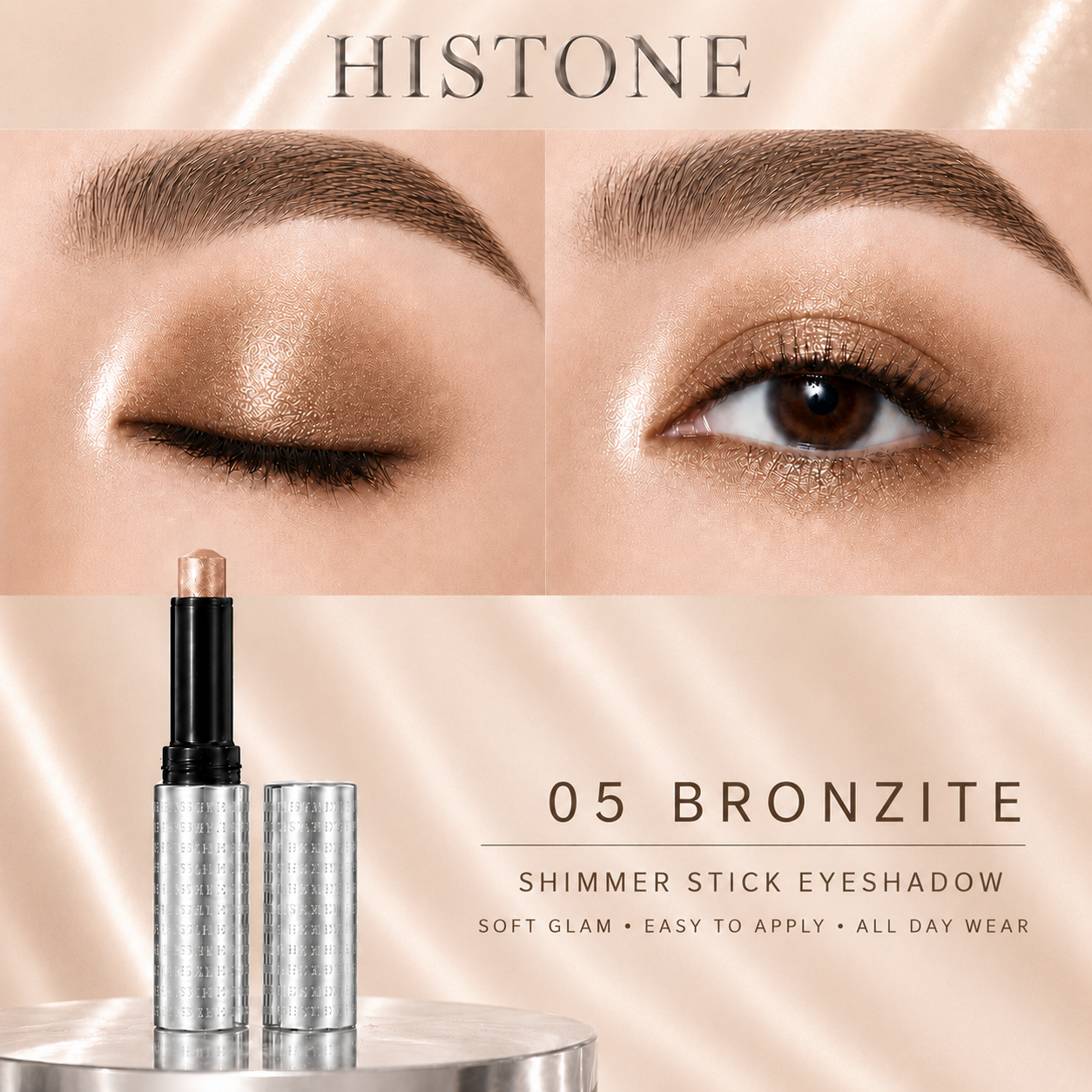 HISTONE-JellyGlow Eyeshadow Stick