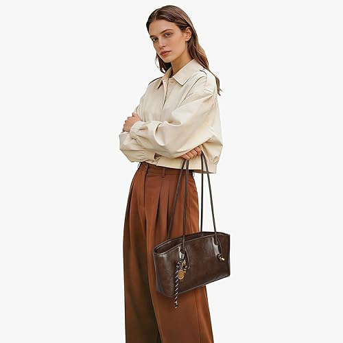 👝Women's Elegant Solid Color Large Capacity Shoulder Bag