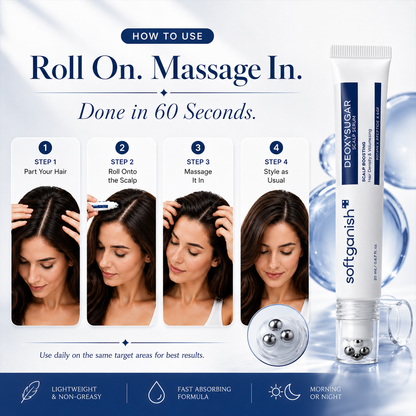 DEOXYSUGAR SCALP SERUM + TARGETED ROLL-ON ROOT CARE