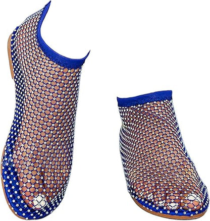 The Rhinestone Mesh Flats Women Keep Reaching For