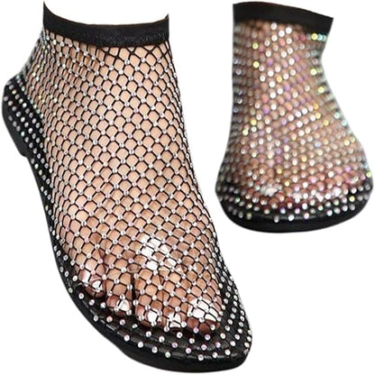 The Rhinestone Mesh Flats Women Keep Reaching For