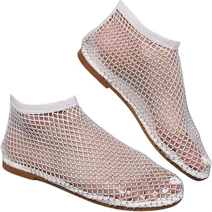 The Rhinestone Mesh Flats Women Keep Reaching For