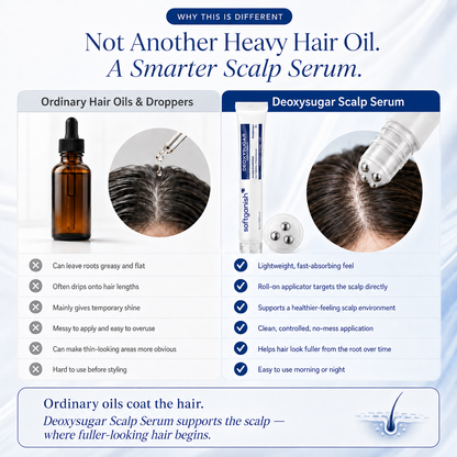 DEOXYSUGAR SCALP SERUM + TARGETED ROLL-ON ROOT CARE