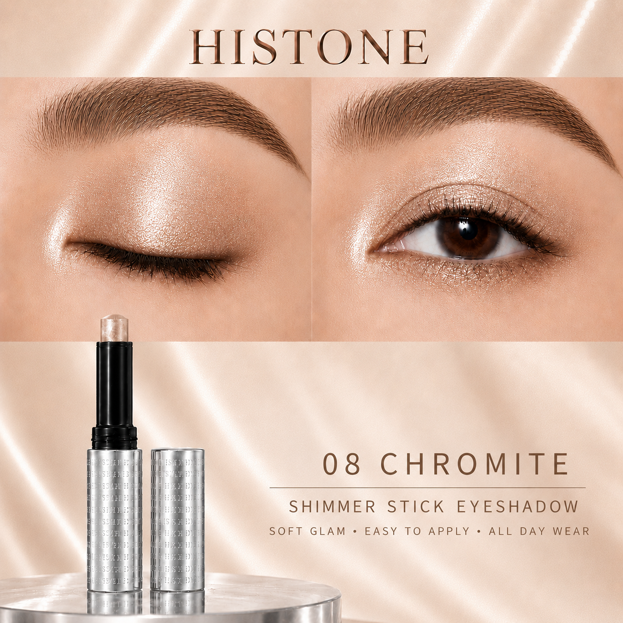 HISTONE-JellyGlow Eyeshadow Stick