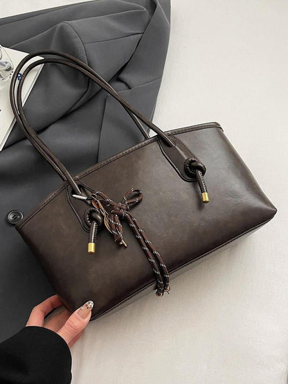 👝Women's Elegant Solid Color Large Capacity Shoulder Bag