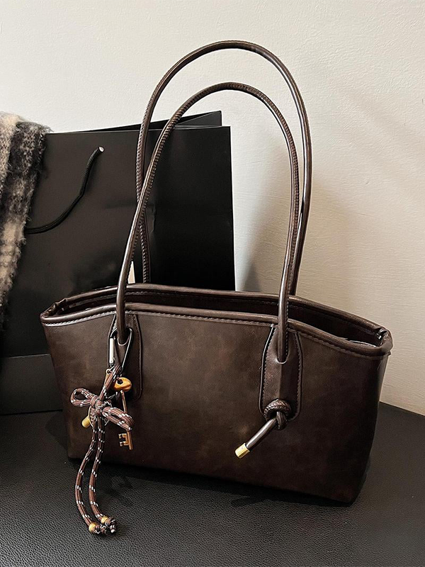 👝Women's Elegant Solid Color Large Capacity Shoulder Bag