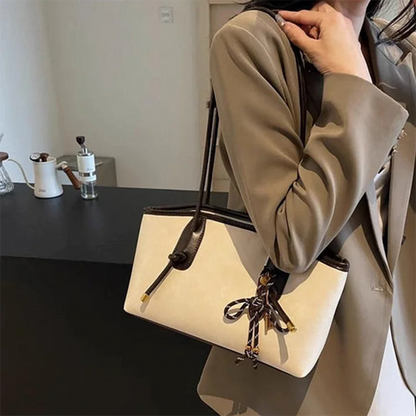 👝Women's Elegant Solid Color Large Capacity Shoulder Bag