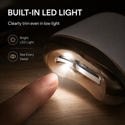 🔥 LAST DAY PROMOTION - 50%OFF 🔥💅2-in-1 Electric Nail Clipper & Polisher