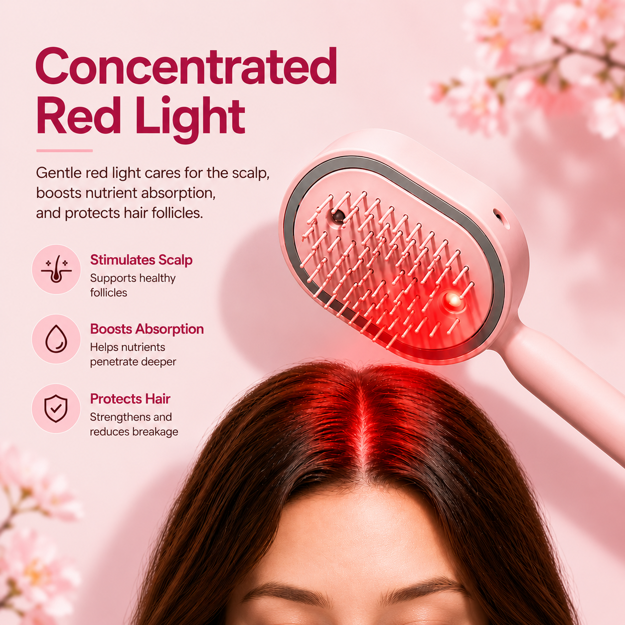 JYNVRE SPRAY MASSAGE COMB + DAILY HAIR REFRESH