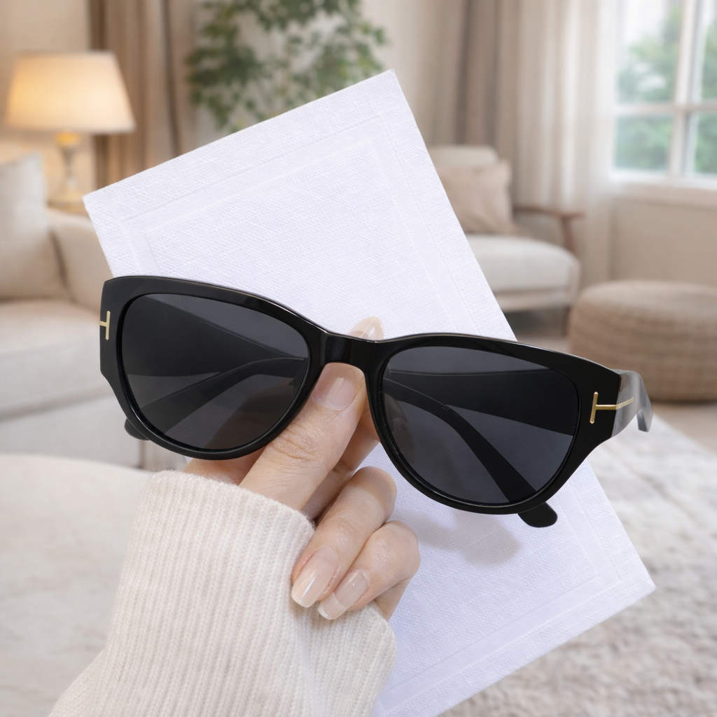 Luxury Oversized UV400 Sunglasses